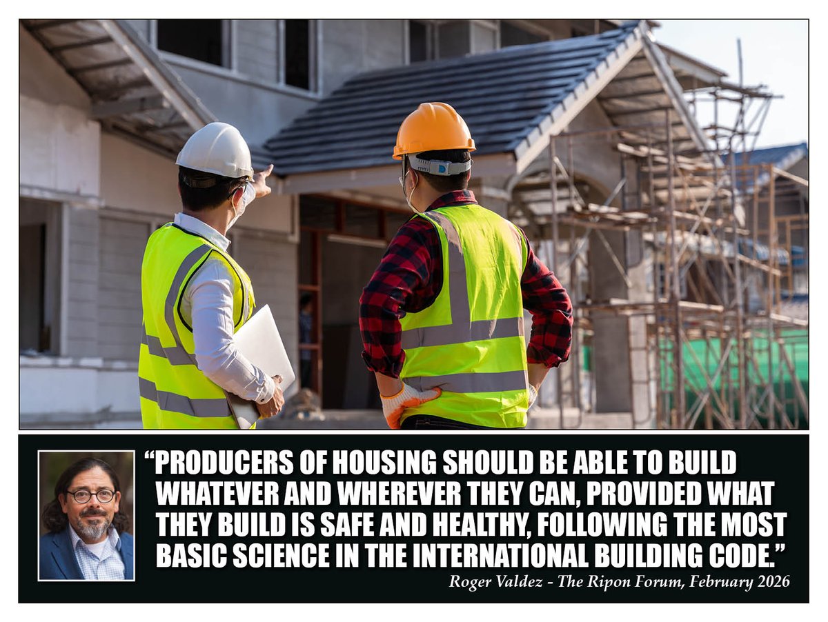 RiponSociety's tweet image. ICYMI: In the latest Ripon Forum debate, @center_housing’s Roger Valdez makes the case that we don't need more affordable housing programs — we need more housing, period – bit.ly/4lZe3Eu