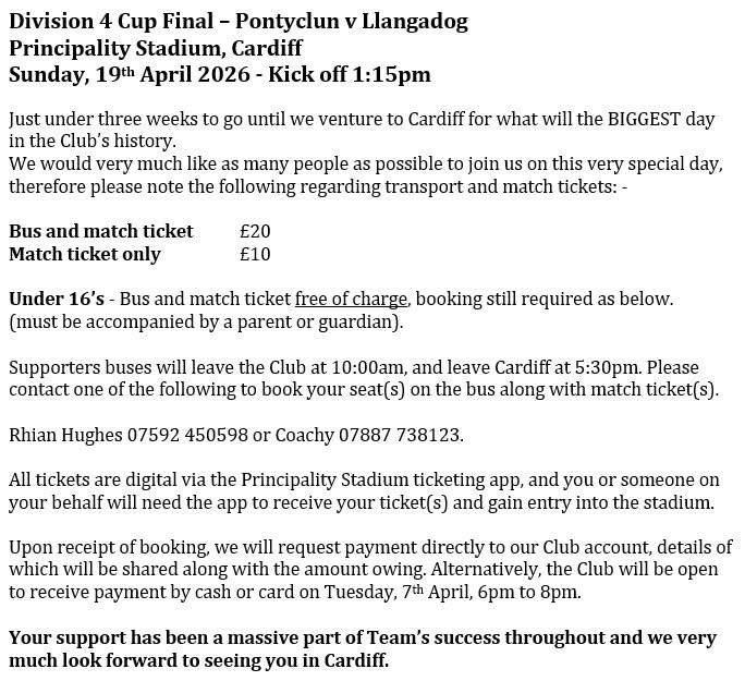 Llangadog RFC tweet media