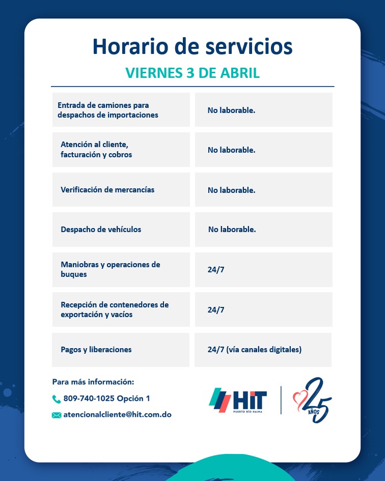 HIT Puerto Río Haina tweet media