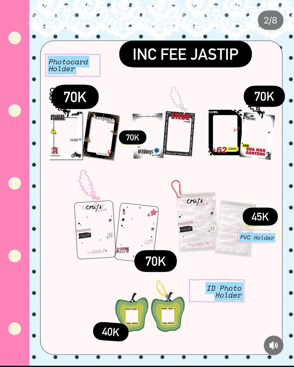 jinnieurmine's tweet photo. 🎮omo market catalogue from jjhstudio._

Avail po pickup omo
★Price include fee jastip
💌Order langsung dm
Full catalogue: https://t.co/F0bqo2SjZG https://t.co/X3uSYRXPri
