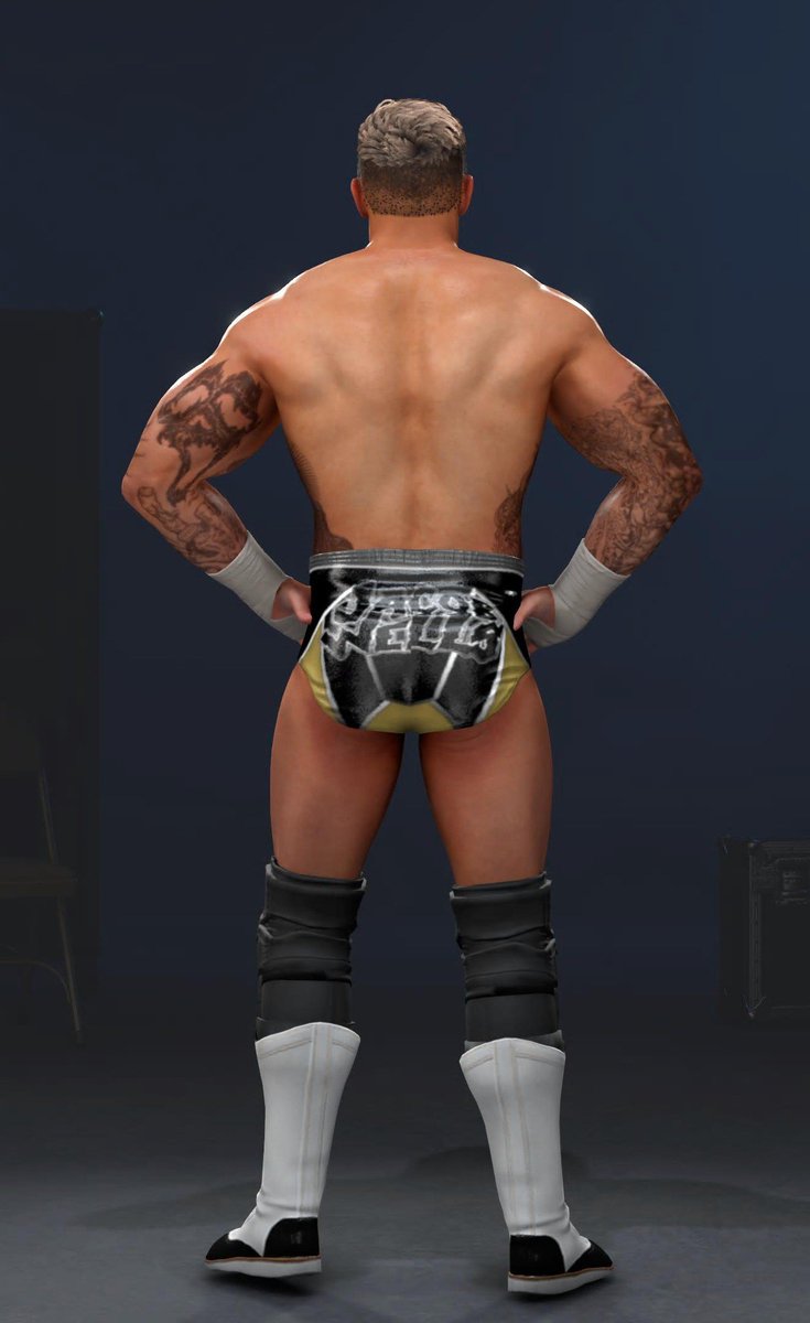 XJacobWellsX's tweet photo. I made an attempt that I'm happy with. #wwe2k26 https://t.co/kwPzCYjPEu