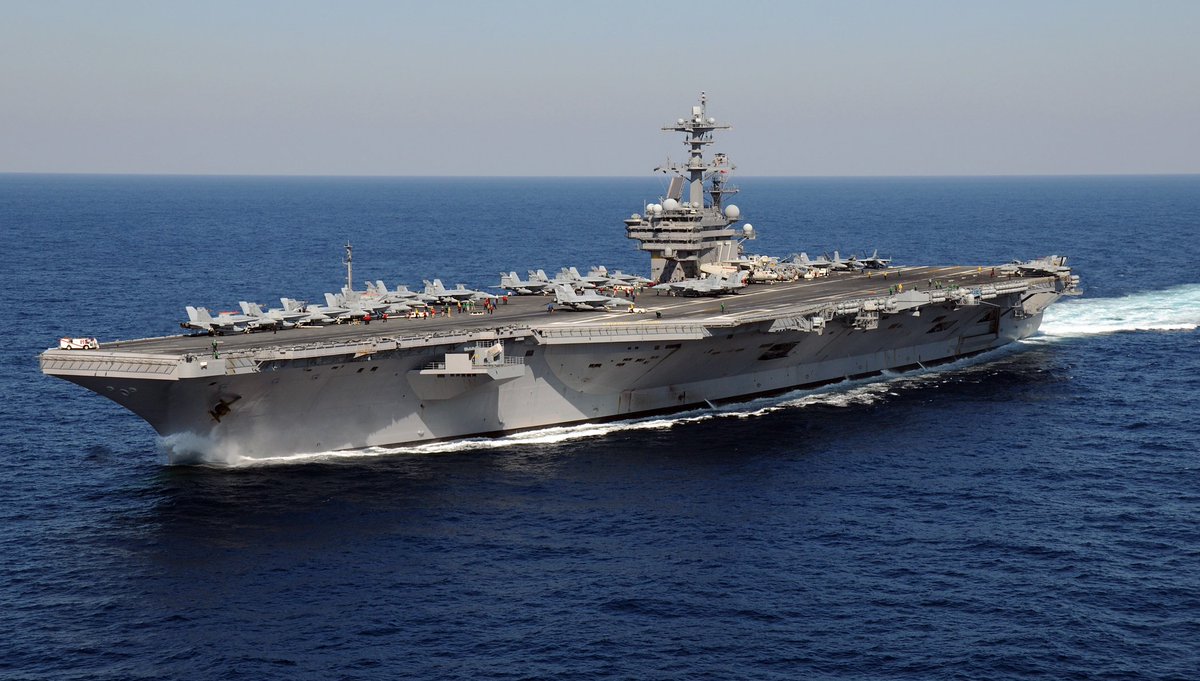 #BREAKING Third U.S. aircraft carrier, USS George Bush, deploys to Middle East - WSJ https://t.co/LuZFZyjL01