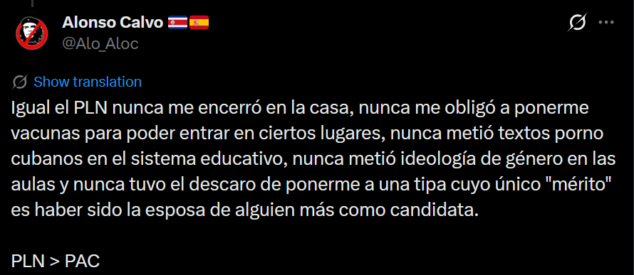 Alonso Calvo 🇨🇷🇪🇸 tweet media