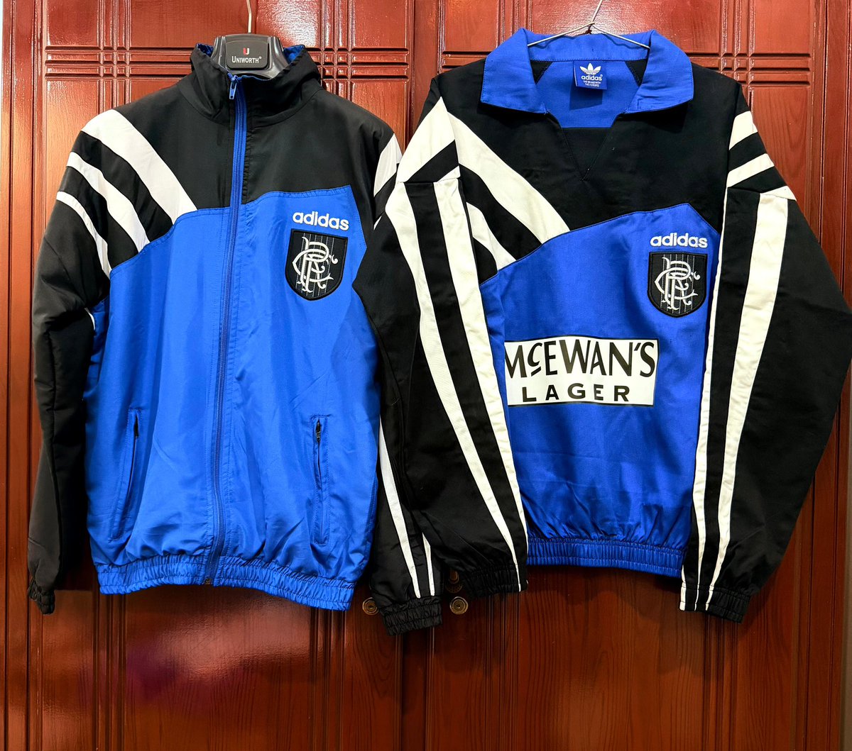 RFCRetro's tweet photo. The 1995–1996 range 💙🤍 https://t.co/7yYLjBZnBf