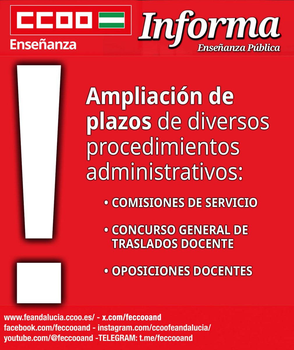 CCOOEnseñanzaGranada tweet media