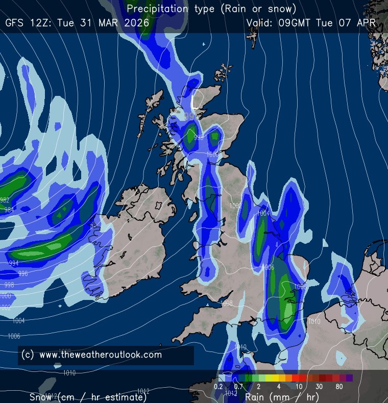 StormChaserLiam's tweet image. Ello convection… we’re talking about next week so loads of potential for it to disappear given its early April but models picking up on a very short plumey scenario for SErn England next early week. Small risk watching for now :) #Thunderstorms #UKweather #Lightning ⛈️