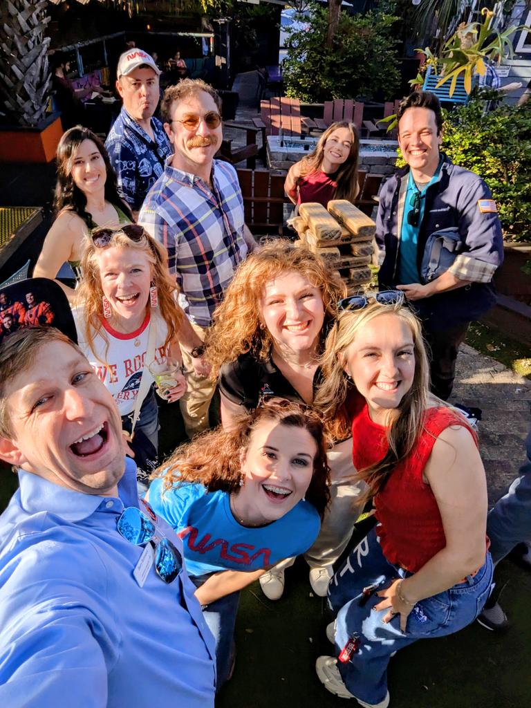 bonzack's tweet photo. I appreciate everyone who is in town to share the excitement for Artemis II! https://t.co/aWyl5oo0xT