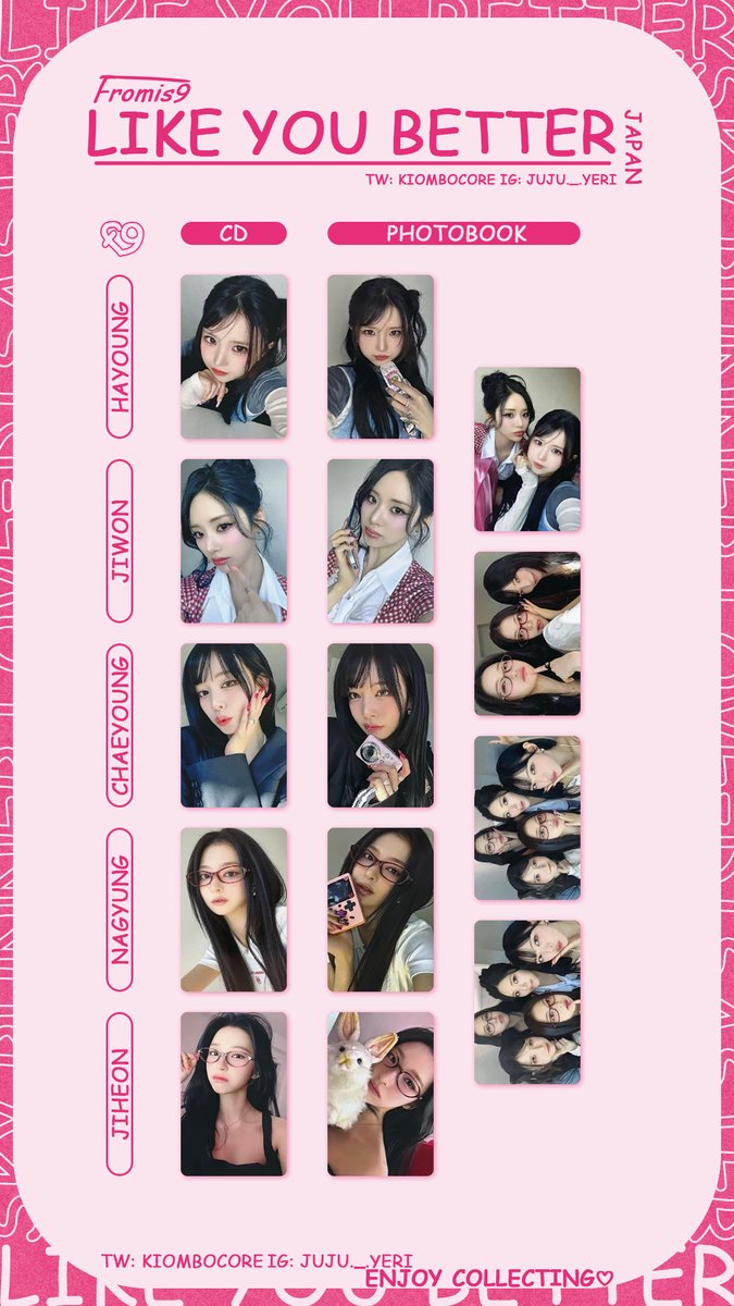 fromis_9 toheart サノク ポストカード ポスカ ジウォン Fromis_9 2nd Special Single Album Talk & Talk Photocard Hayoung