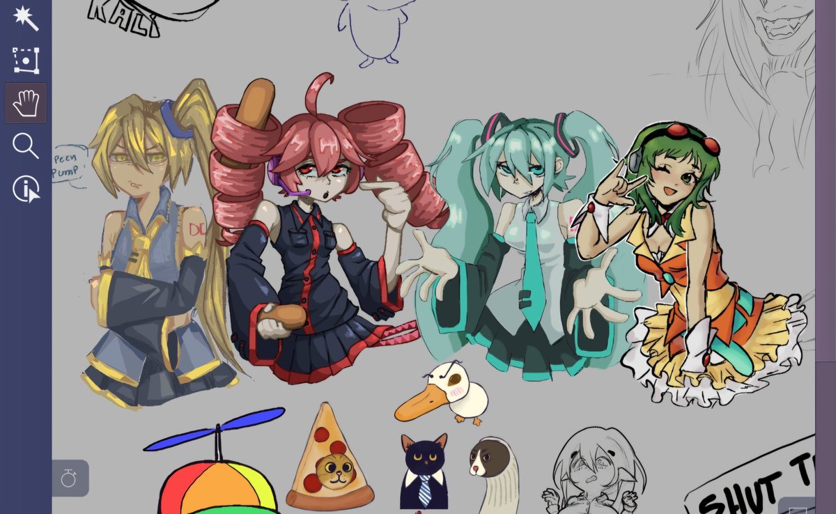 Triple baka and gumi made by me and some friends (I made Teto)
Ft. <a href="/genta_935/">˗ˏˋ genta (( ´∀`;)) ˎˊ˗</a> <a href="/fuxyus/">thay ᶻ 𝗓 𐰁 comms closed</a> <a href="/Pan_cito90/">Liz</a> 

#triplebaka #vocaloidfanart #vocaloid #neru #teto #miku #gumi