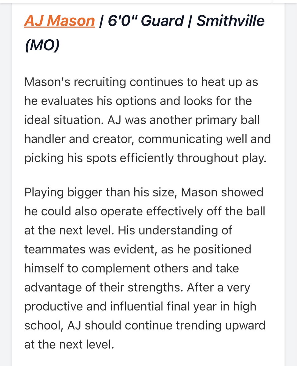 AJ Mason tweet media