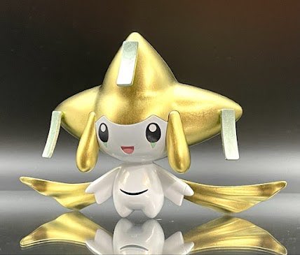 tkmotsu1's tweet image. Traditional Craft x Pokémon! ⚡️🌟
I applied authentic Japanese Gold Leaf (Kinpaku) to these model kits. Pure gold luster you can't get with paint!

#Pokemon #GoldLeaf #Craftsmanship #Pikachu #Jirachi