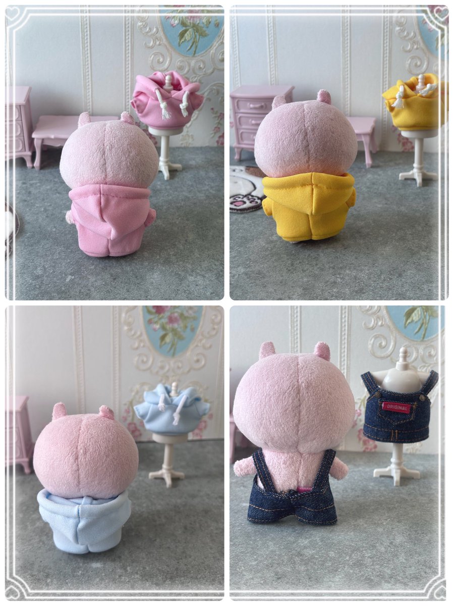 Hassakumaru__'s tweet photo. 少しですが メルカリで販売しております。ぬい服に興味のある方は、よかったらメルカリを覗いて見てください(◍˙∞˙◍) インスタにリンクを貼っていますm(_ _)m https://t.co/YsQmG4uKKG