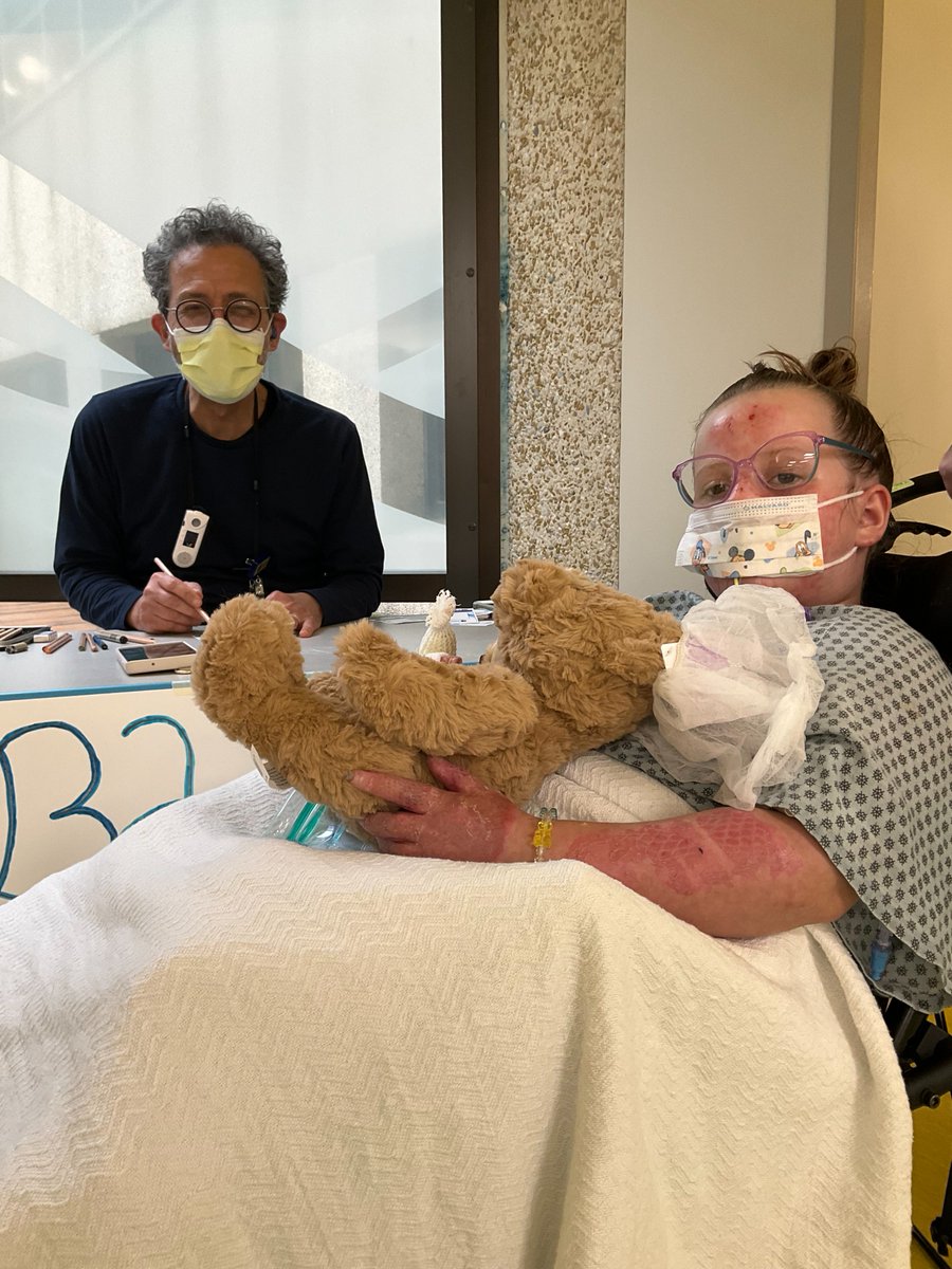 archildrens's tweet photo. In celebration of #ChildLifeMonth, our Child Life and Education team hosted a Teddy Bear Clinic, giving patients the chance to step into the role of doctor or nurse for their fluffy friends! 🧸🩺 https://t.co/MCCxSHXmLC