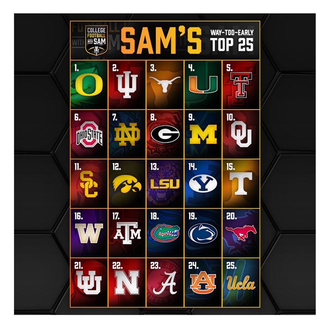 College Football with Sam tweet media