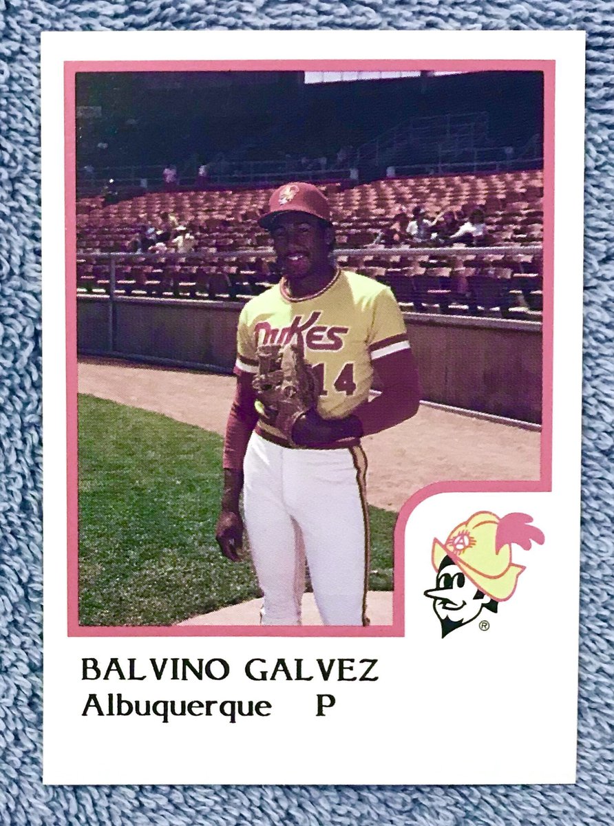 dodgers_cards's tweet photo. Happy 62nd birthday to Balvino Galvez.  Galvez made his MLB debut with the Dodgers in 1986 and played all 10 games of his big league career that season.  After stints in the Detroit and Minnesota organizations, he finished his career playing 8 years in Taiwan, Japan, and Korea. https://t.co/thBtsIIYBI