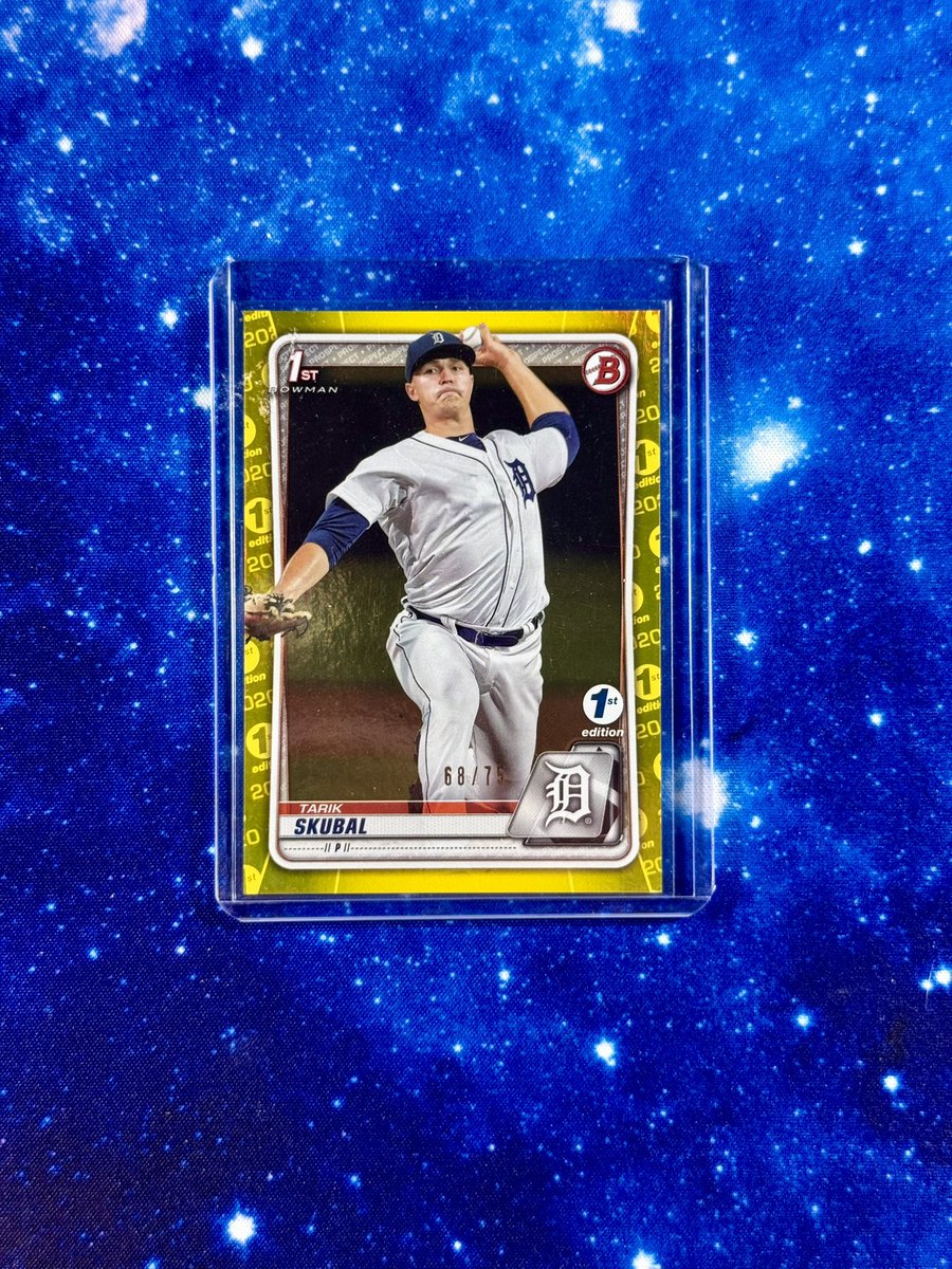 Tarik Skubal Bowman Yellow /75 1st Edition
$150

 *All offers will be looked at after the sale each day*
