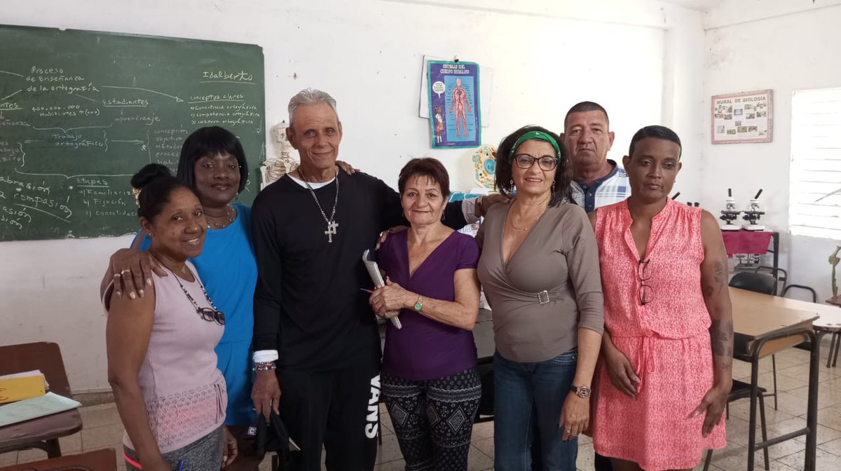 Inicia postgrado de Ortografía en la ESBU BARAGUA.
 #GobMtz #CubaMined #MatancerosEnVictoria #dgmemtz