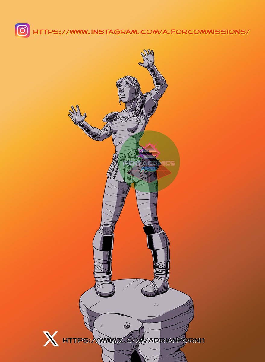 Astrid from How to Train Your Dragon as a stone statue.
Completed commission — I really enjoy working on petrification and statue concepts like this.
Commission info pinned on my profile.
#petrification #statue #transformation #httyd #fanart #artistsonx