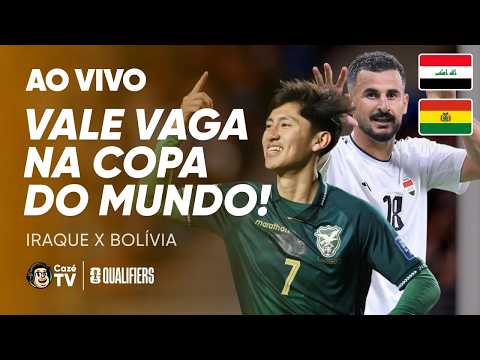 epg_on's tweet photo. É HOJE! IRAQUE X BOLÍVIA decidem uma vaga na Copa do Mundo FIFA 2026! A final da repescagem mundial promete emoção. Fique ligado para não perder nenhum lance!
23:00 | CazéTV
Vou assistir!
#CopaDoMundoFIFA #Futebol #Repescagem https://t.co/ZCJkcCwNHp