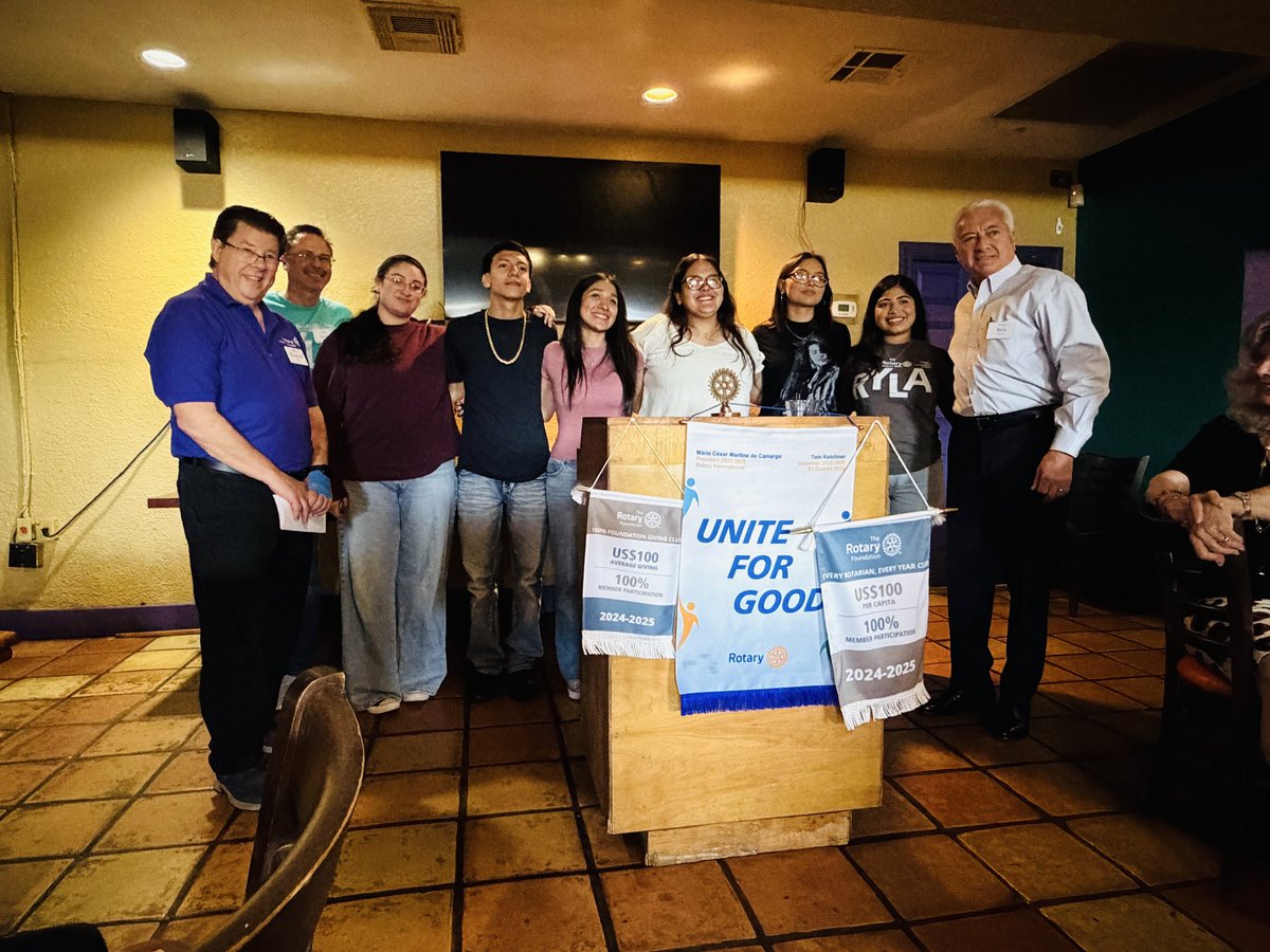 MsAcosta2018's tweet photo. Our students were given the incredible opportunity to participate in the RYLA camp, made possible by the generous support of the Rotary Club of Harrisburg. We are truly grateful for this meaningful experience—thank you! https://t.co/UK5ZdLJ1Bu