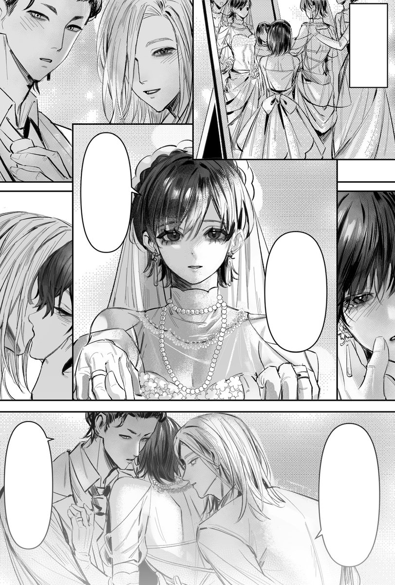 兄弟△｜ガラスの檻（无色之笼）漫本
——一个关于三人之间不可言说的道德与伦理的爱之纠缠的故事🐬🦌🐯
随刊附赠婚礼请帖