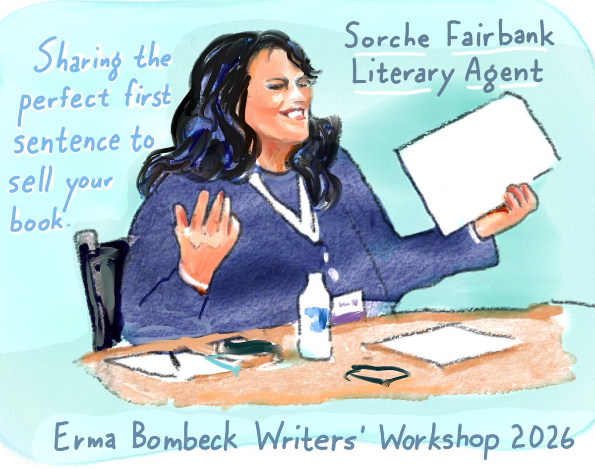 ebww's tweet photo. Your first sentence can sell your entire book. #ebww2026 https://t.co/DERu0ekD1P