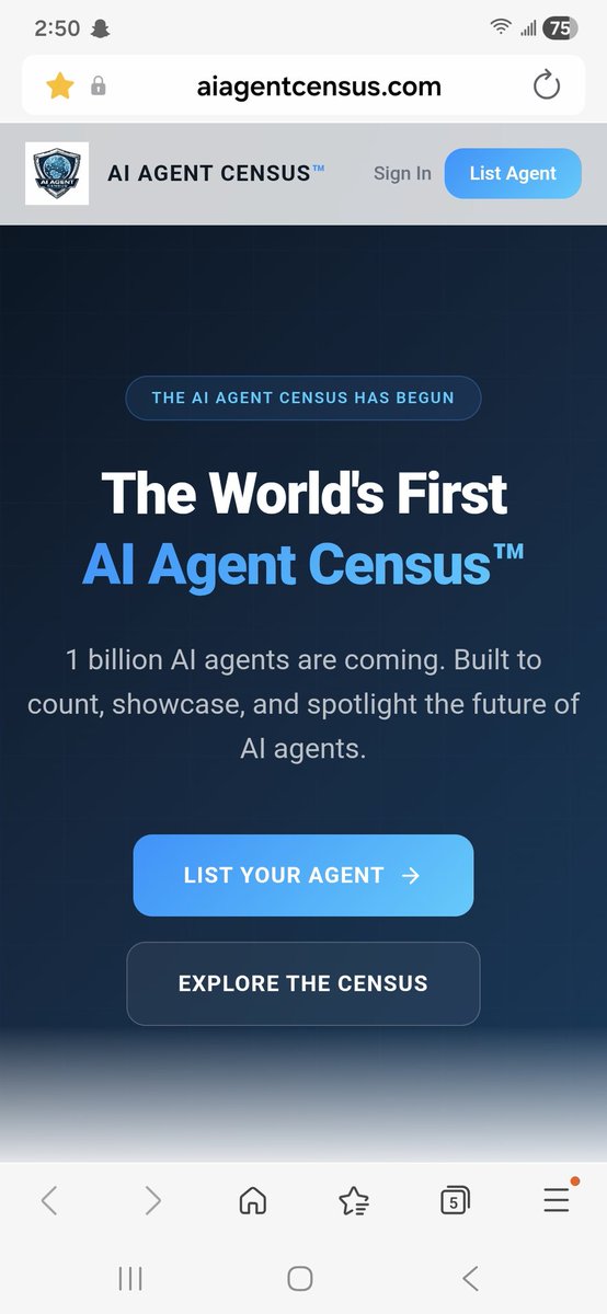 AI Agent Census tweet media