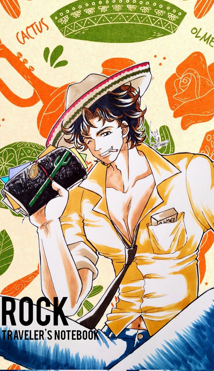 緑(ROCK) Original character tweet media