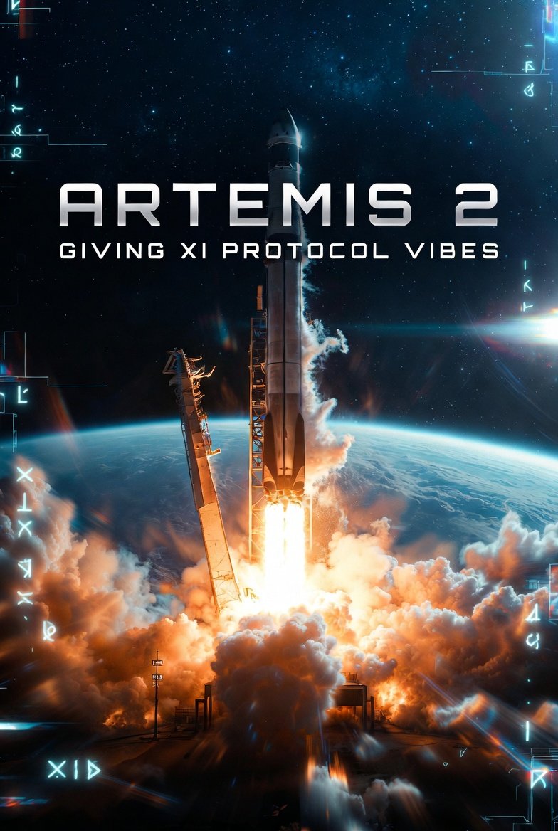 EnterpriseDefi's tweet photo. ARTEMIS 2 blasting off and giving pure XI PROTOCOL VIBES 🔥
NASA rocket + cyber-futuristic energy = the future is launching right now.
Who’s ready for liftoff? 🌌
#Artemis2 #XIProtocol SATCOM #SpaceVibes $btc $XI https://t.co/Pvh7Roz4Jl
