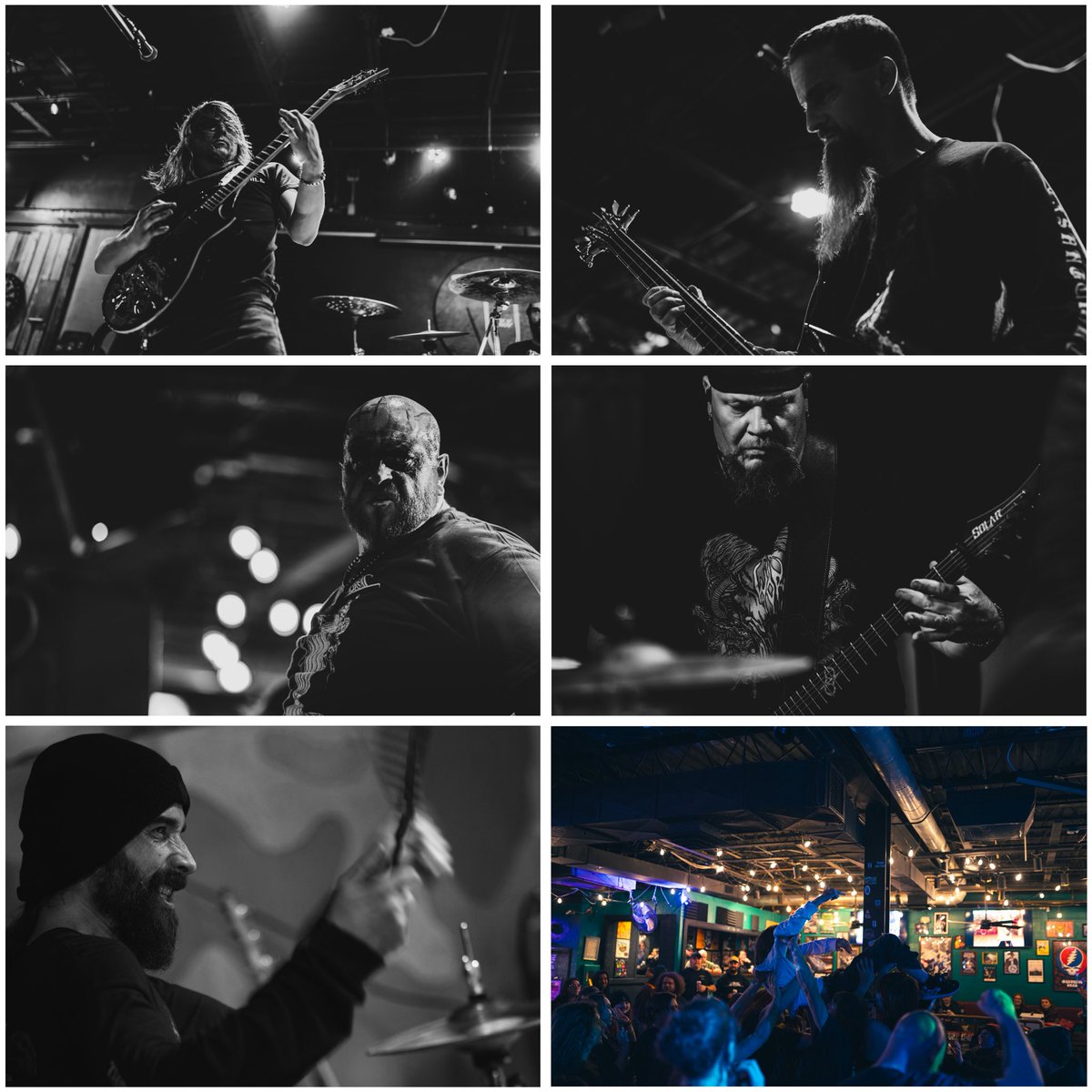 OfficialValar's tweet photo. We had a sick time Saturday at The Milk Parlor in Blacksburg, VA!  VT…yall showed out! 🤘🤘 #deathmetal #thrashmetal #groovemetal #valarmorghulis #blacksburg https://t.co/AfQYOB2XMP