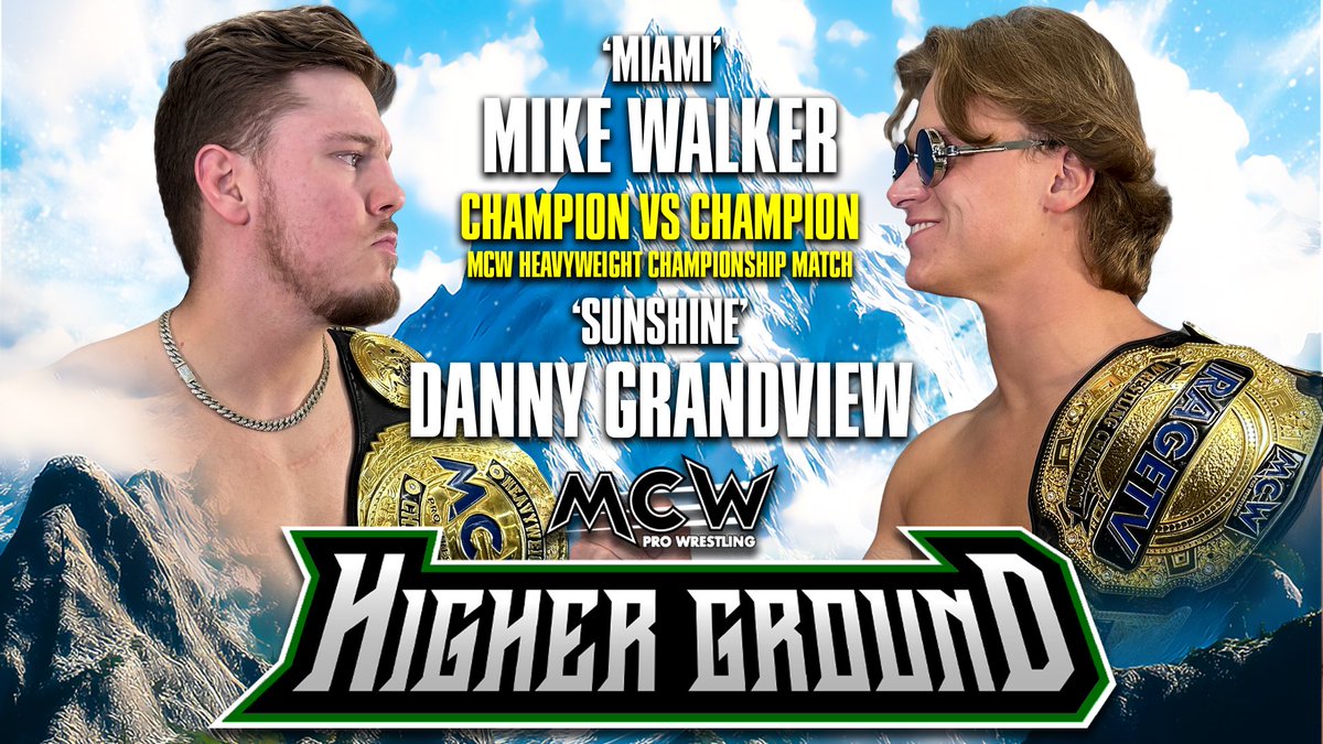 .@SunshineDannyG has been turning heads with a string of impressive victories since he won the #MCWRageTV Title but he’s not satisfied. He’s set his sights on <a href="/Mike_Walker_30/">“Miami” Mike Walker</a>—the man who toppled an empire. The champion that overcame American Muscle 💪

🎟️ 🔗