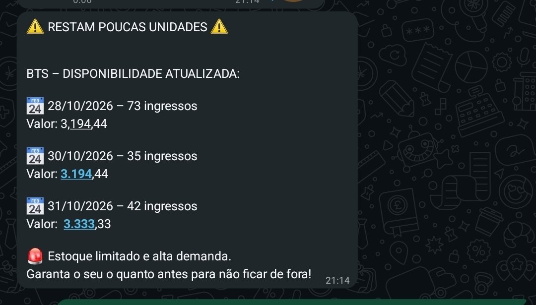 stela⁷ VAI VER O BTS tweet media