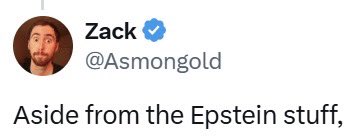 That used to be the thing he criticised Trump for.

Now it’s the fact he isn’t evil enough.