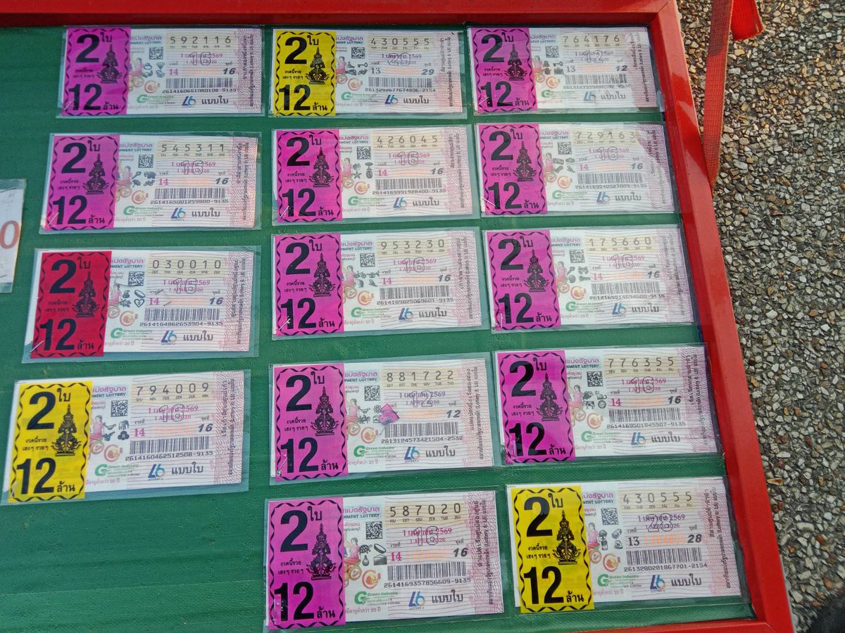 ขายหวยแถมหีแม่ค้า(แอบแฟนเล่น) tweet media