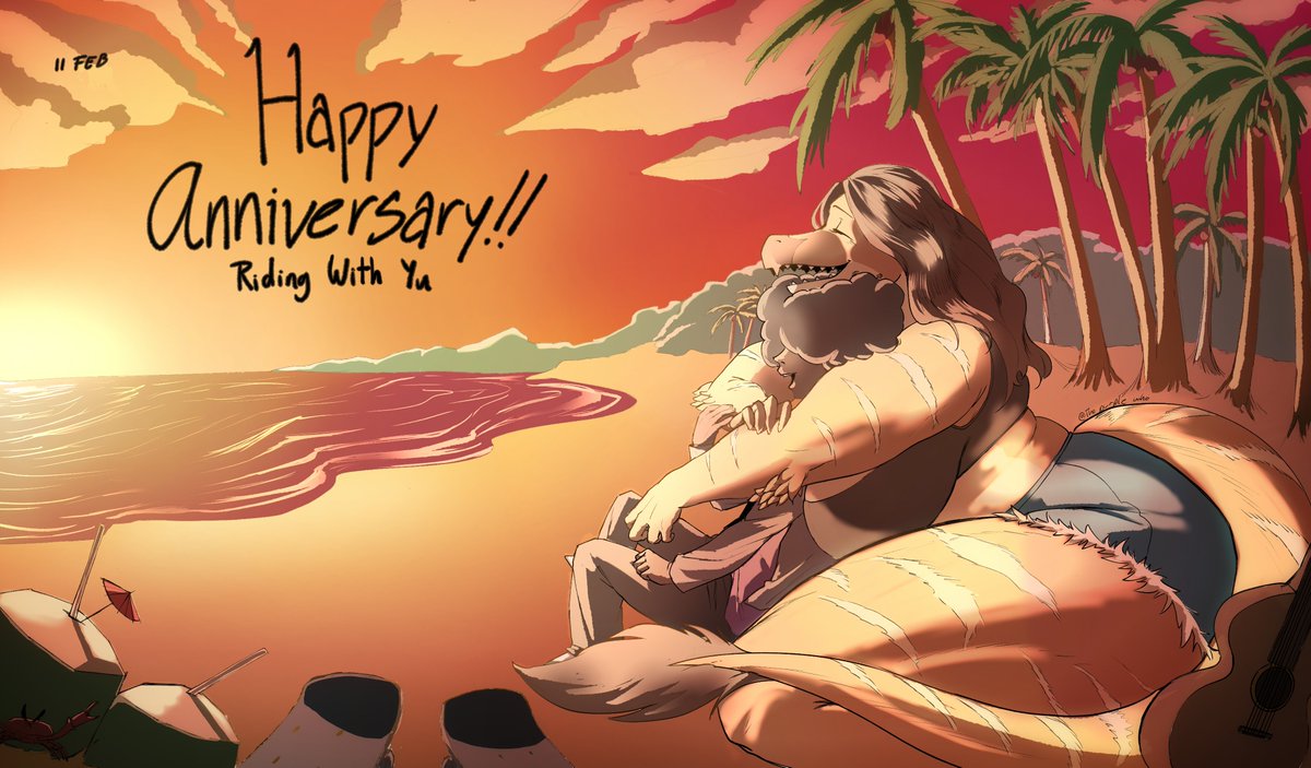 lowpolyArelione's tweet photo. On February 11th of last year I had posted my very first chapter of Riding With Yu and now, an entire year later I'm grateful that say that I'm still here, and still working!

Thank you so much for being here

Happy One Year Anniversary to Riding With Yu!

https://t.co/nsinoUJ2oo https://t.co/UmkYo78A1c