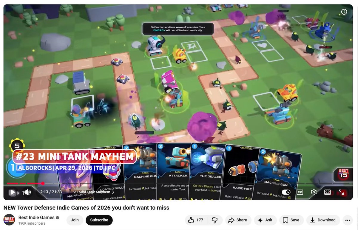 Mini Tank Mayhem 🪖 🃏| Now Available! tweet media