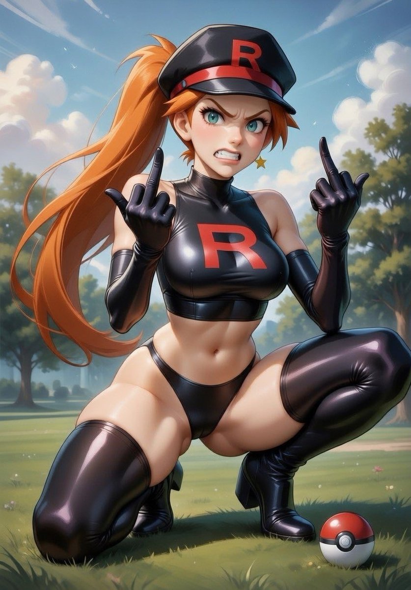 Corrupted Pokeslut Misty tweet media