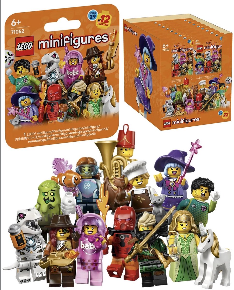 Tahu and lloyd looks so peak 

Best cmf series in the while 

#lego