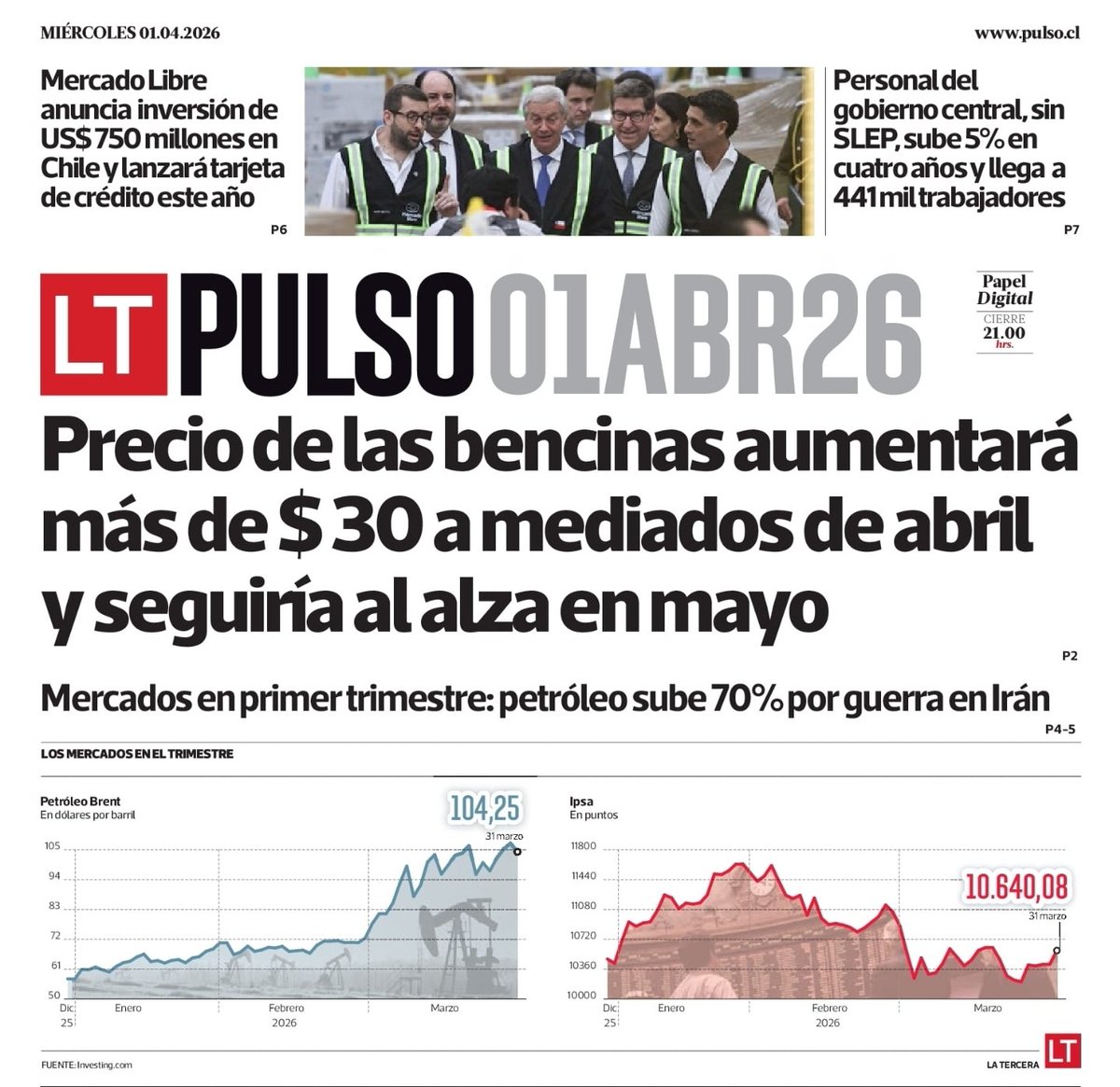 Portadas Chile tweet media