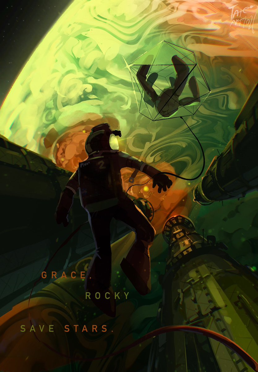 i love this movie #projecthailmary #art