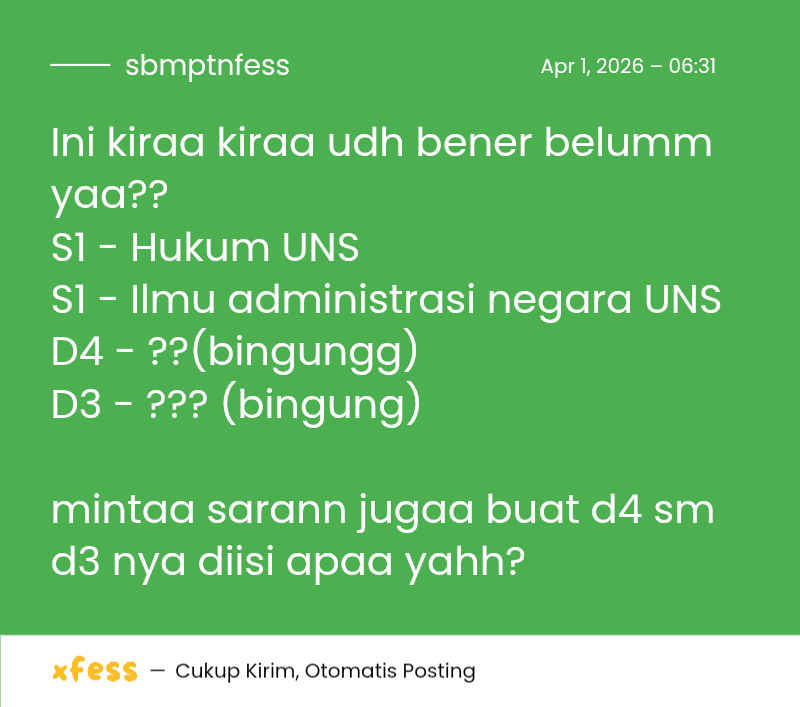 Jastip Bayar UTBK Cek Sorotan! tweet media