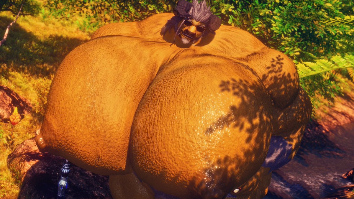 FreerangedBull's tweet photo. 🐮{Golden Hour}🪙 What's this!? Mr. M has become a cow!? Or was he always like this... (1/3) https://t.co/DHZQp5IIRn