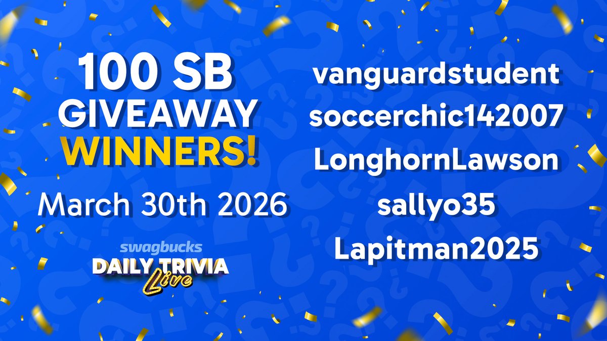 Swagbucks tweet media