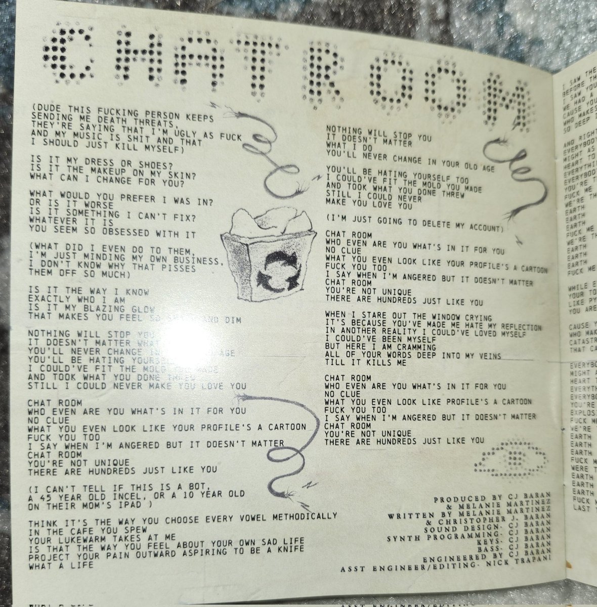 MM4Updates's tweet photo. TRACK 17: CHATROOM https://t.co/qj9OmoaMDv