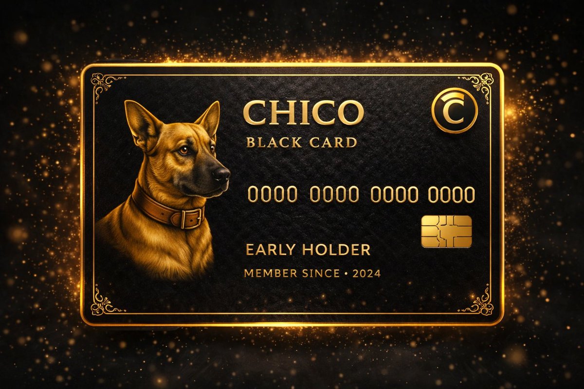 CHICOSMEMECOIN's tweet photo. attention

6:30 PM.
First 20 buyers / holders only.

CHICO BLACK CARD 🖤🐕

Private. No late access.

Reply “BLACK CARD” after buying. https://t.co/Dpg18nOsTs