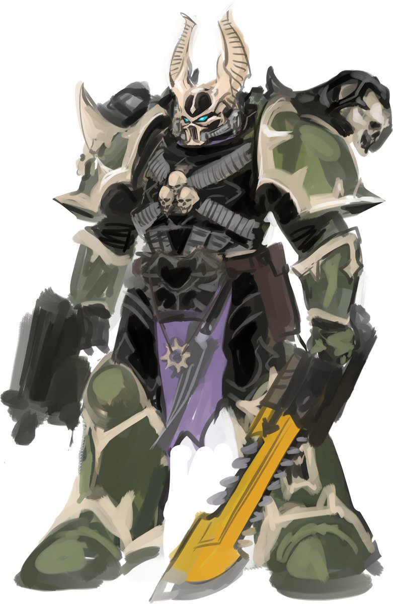 配色悩み……紫と黄色どっちかなんだよな、と思いつつ、どっちを抜いても微妙に地味…… 