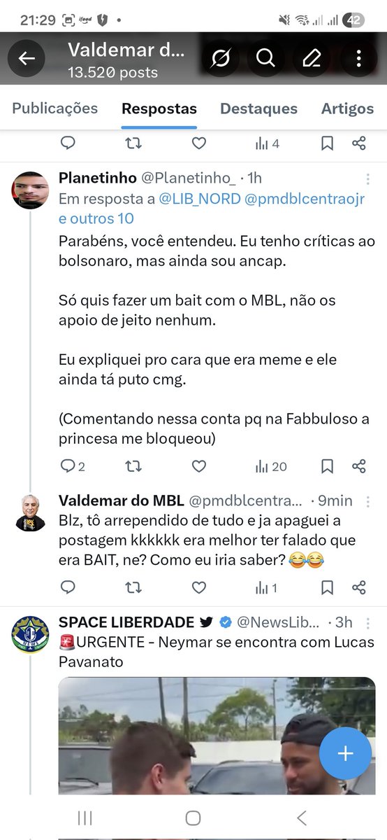 Valdemar do MBL tweet media