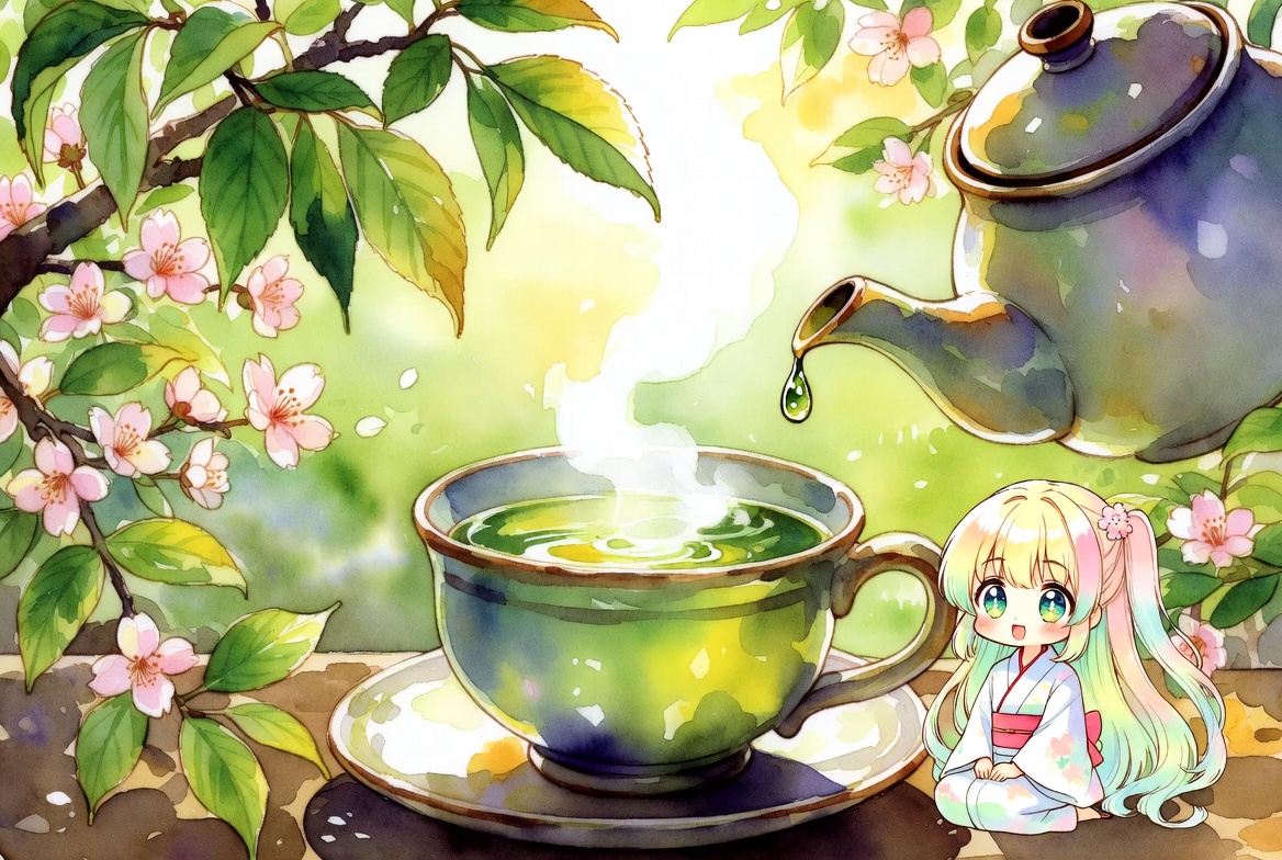 esnxo's tweet photo. 🍵春光に包まれ新茶が香る朝🌄

湯気と香りが茶碗に漂う🌿✨
すーっと💚口に広がる春の一杯の喜び🍃

淹れ方で変わる味の表情🔥☀️
ぽたり🍵器ごとに香りの旅が始まる🌸

さわさわ🌱朝の風が茶の香を運ぶ🍀
じゅわっ😋一口ごとに季節が息づく🌈

#新茶 #春の一杯 #茶時間

https://t.co/JnDp5A3xzz https://t.co/jhGjbzzEWm