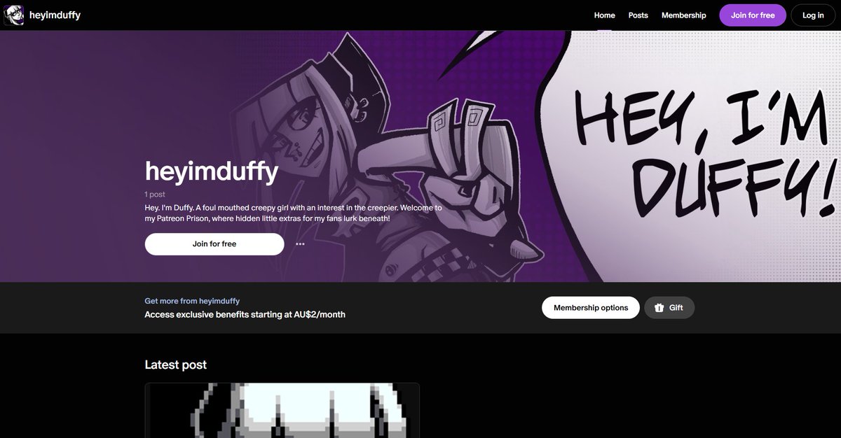 HEY I'M DUFFY! tweet media